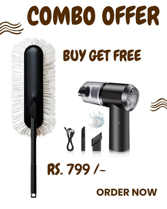 Car Cleaning Duster Get free Vacuum Cleaner